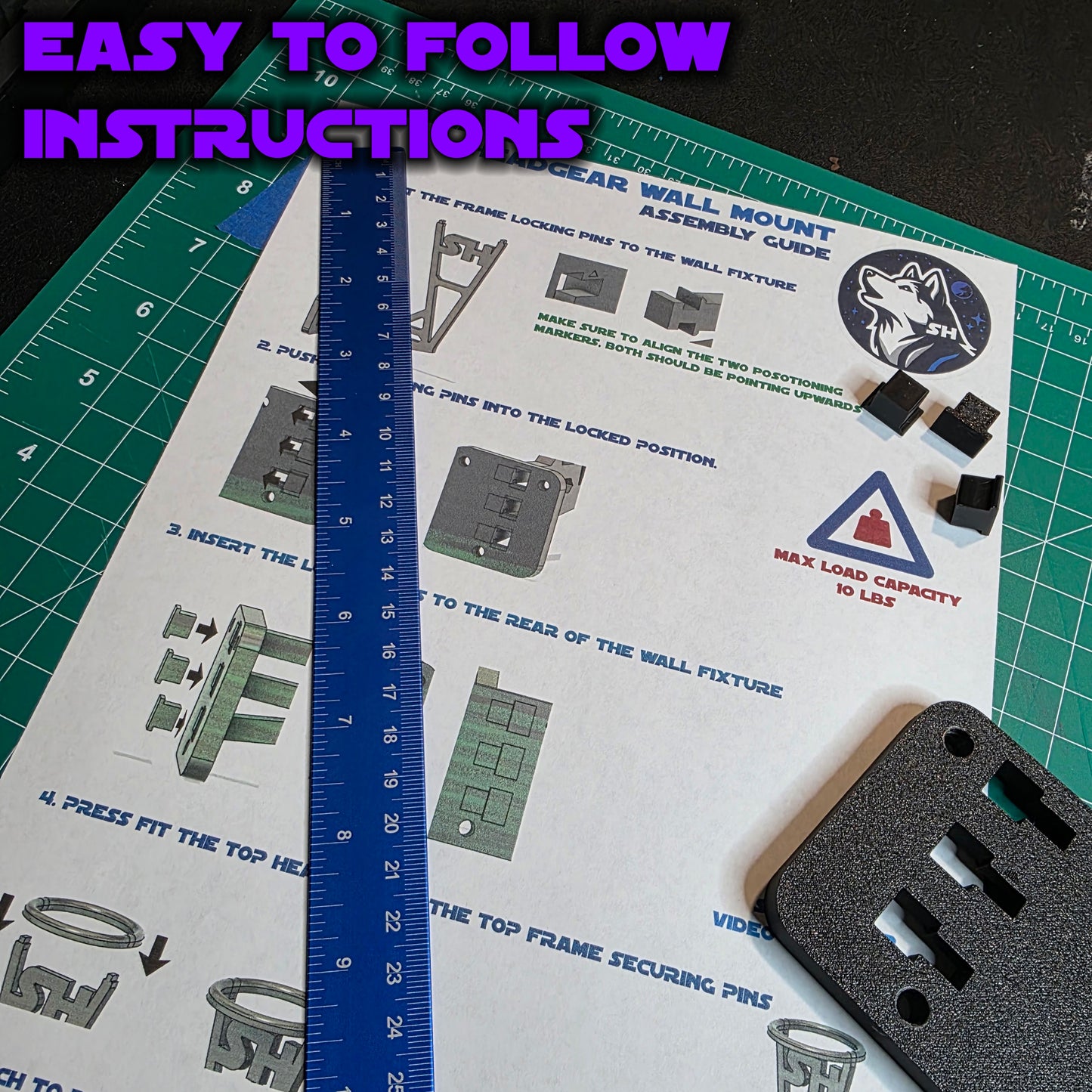 Fursuit Head Wall Mount