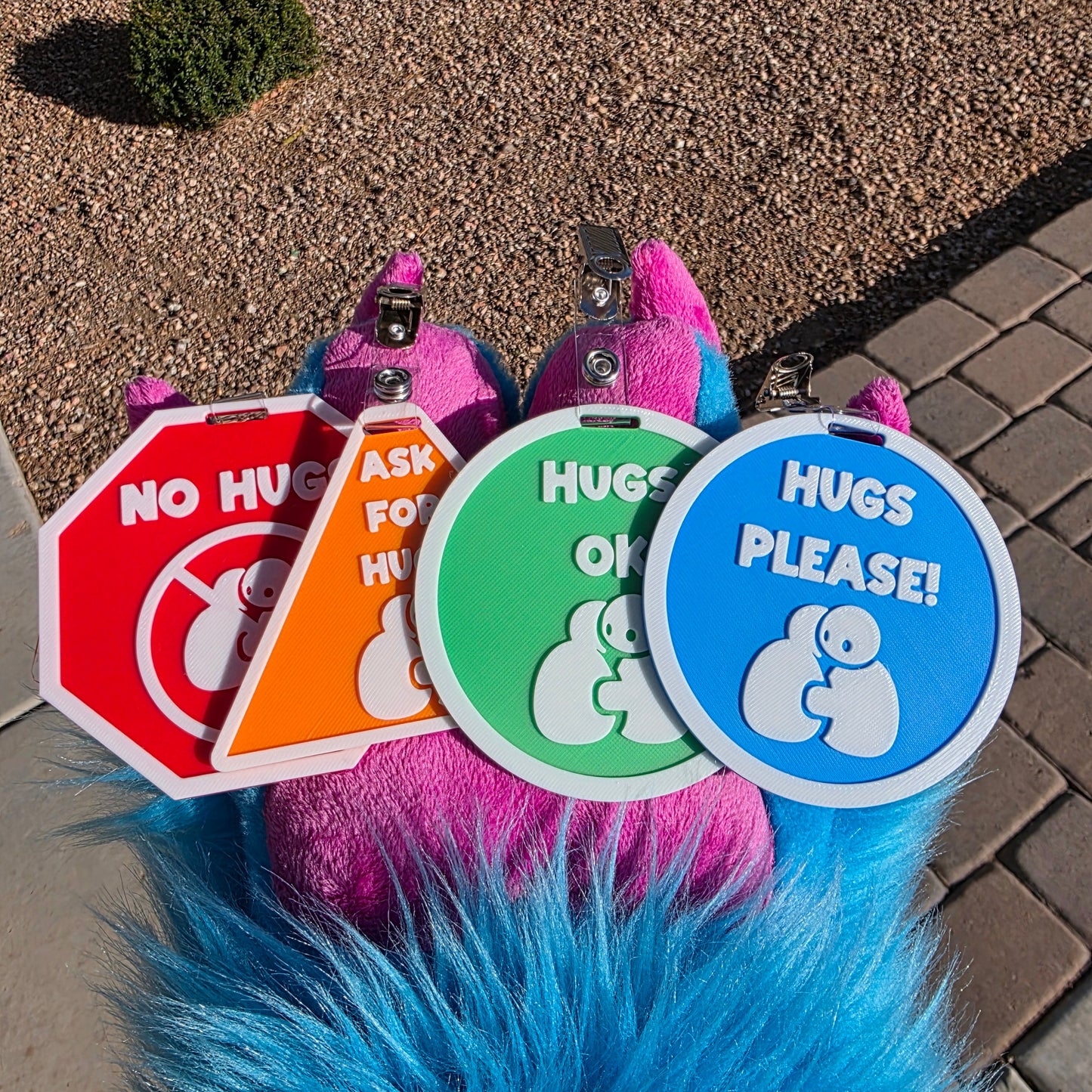Hug Badges