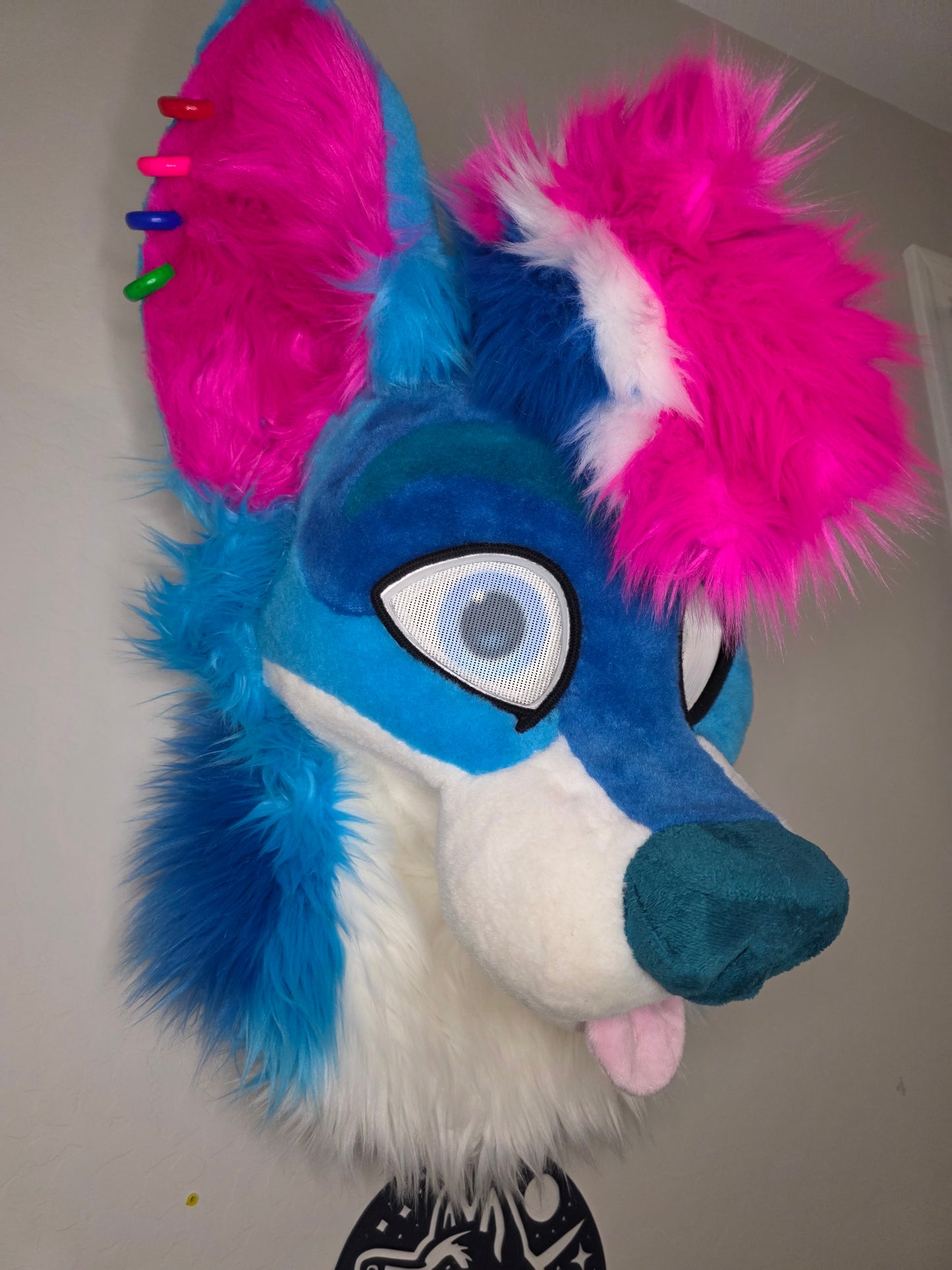 Fursuit Head Wall Mount
