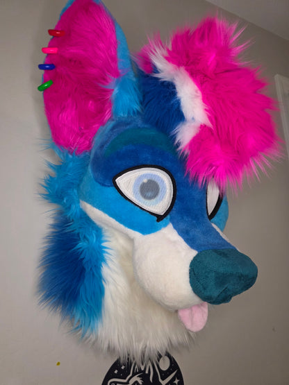 Fursuit Head Wall Mount