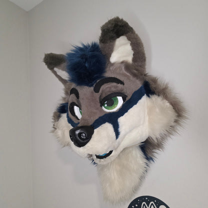 Fursuit Head Wall Mount