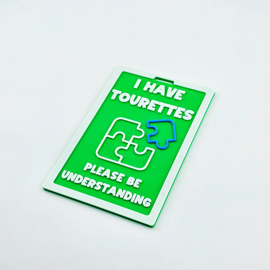Tourettes Badge