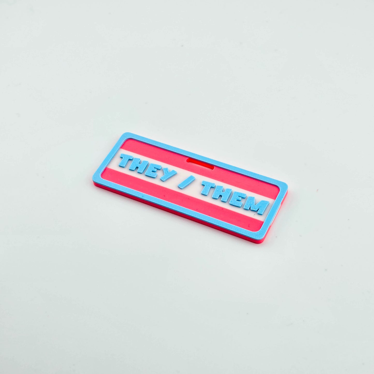 They / Them Trans Pronoun Badge