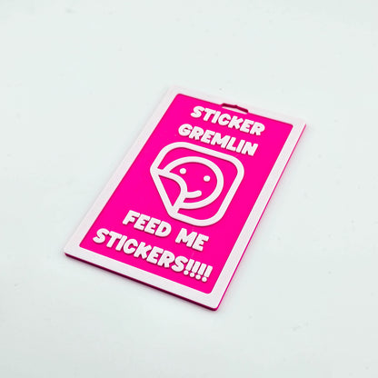Sticker Gremlin Badge