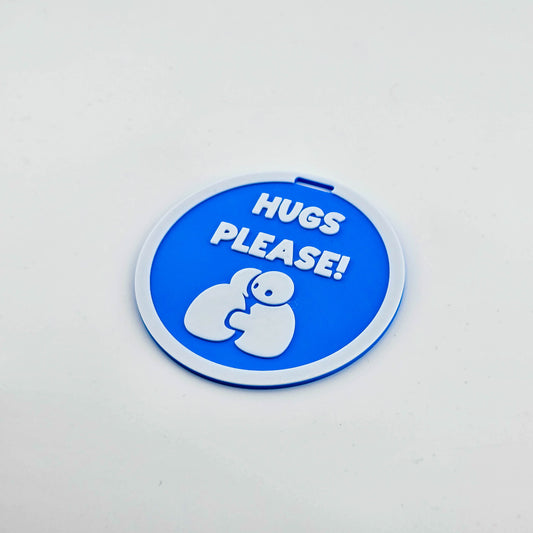Hugs Please Badge
