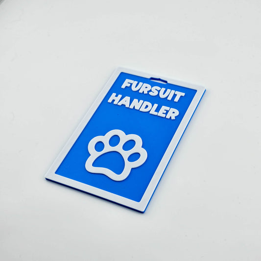 Fursuit Handler Badge