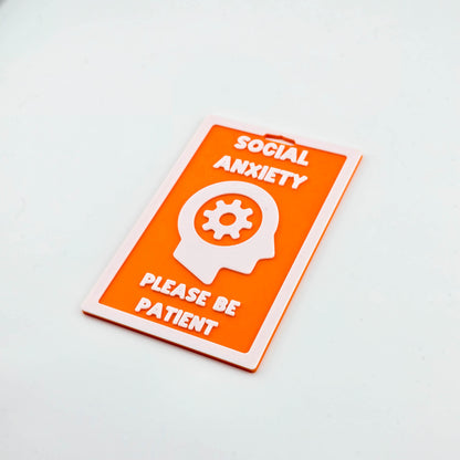 Social Anxiety Badge