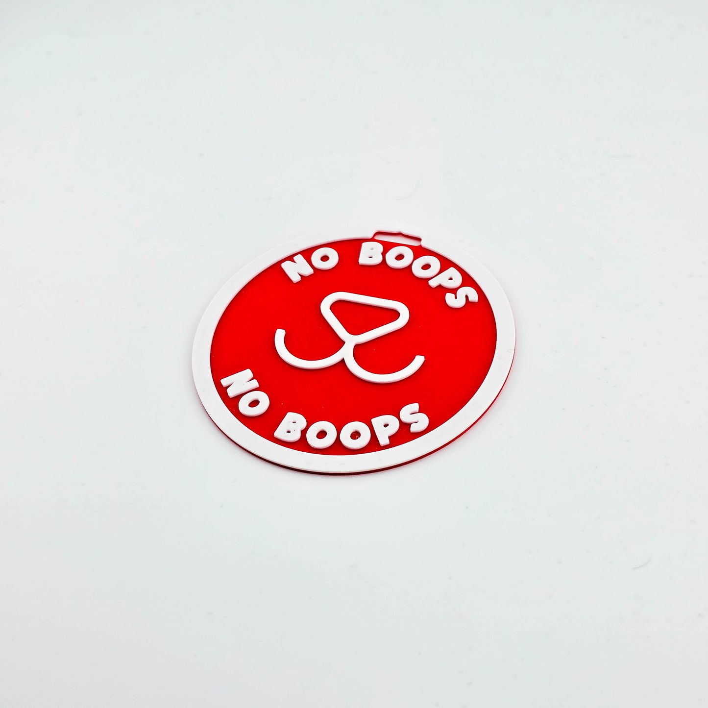 No Boops Badge