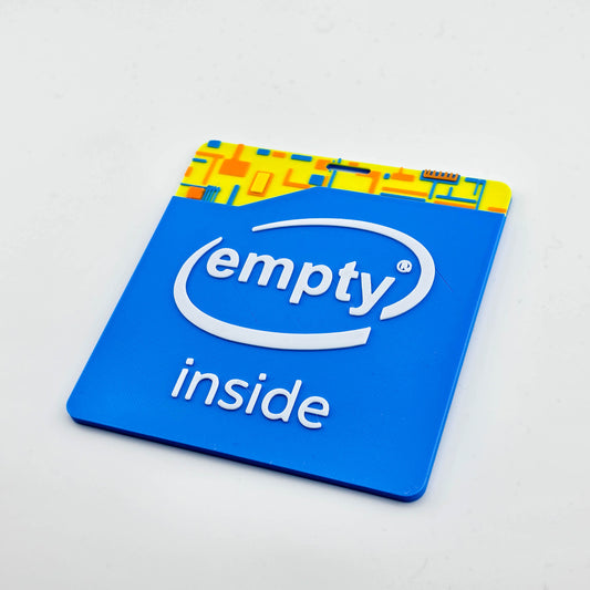 Empty Inside Badge
