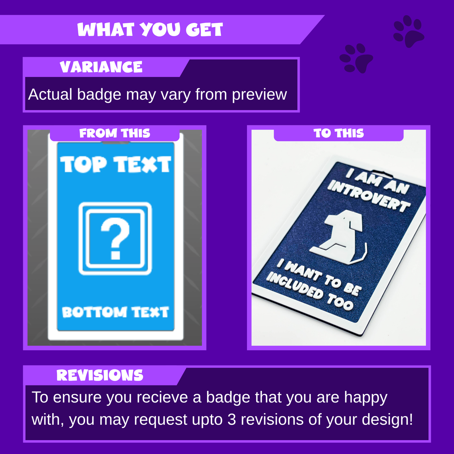 Custom Badge