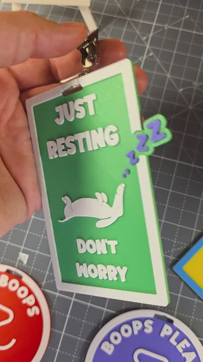 Fursuit Status Badges