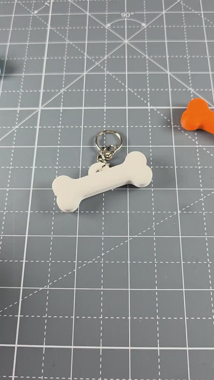 Dog Bone Keychain