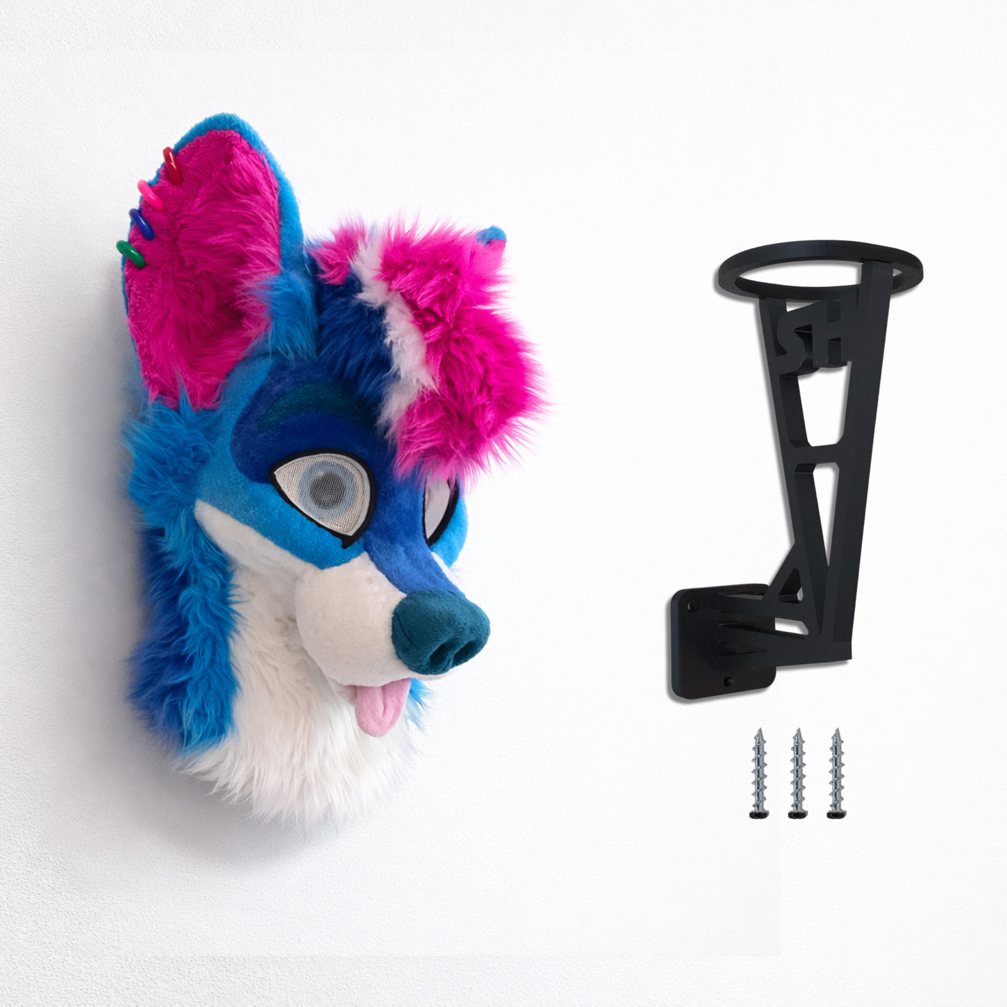 Fursuit Head Wall Mount